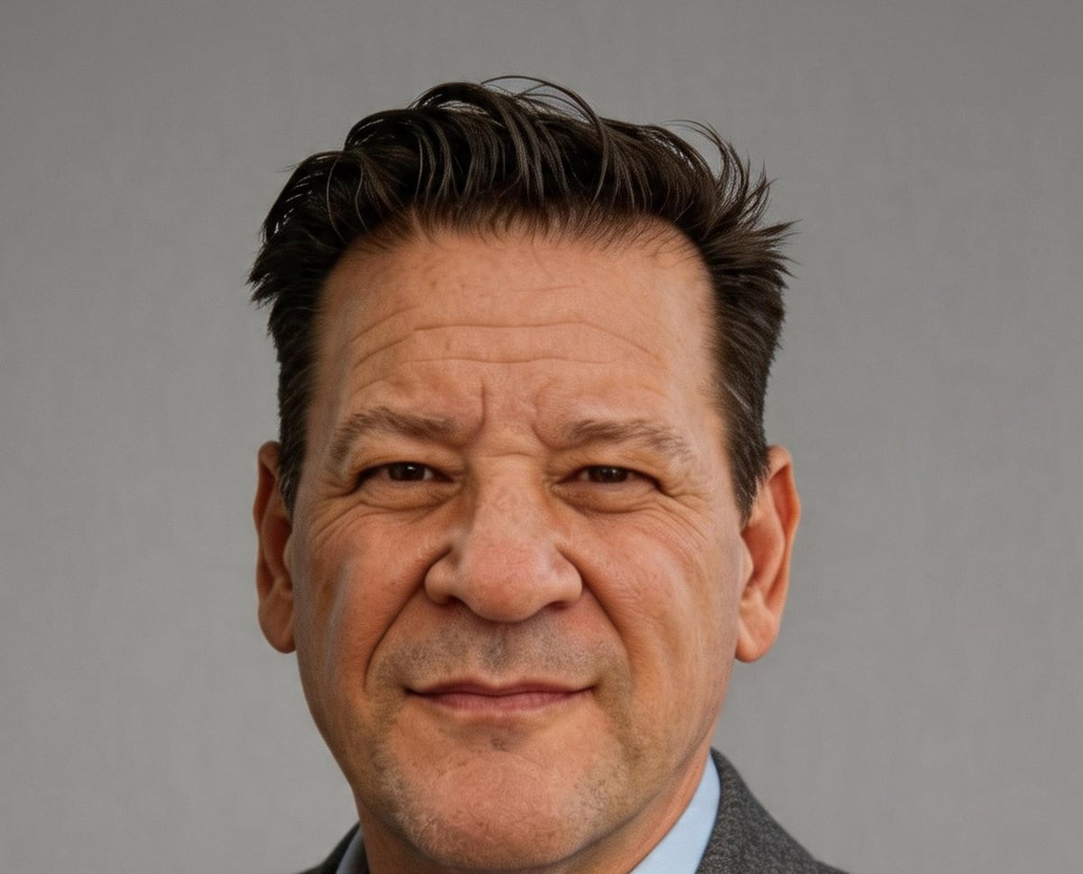 Dr. Alejandro Canonero in a neutral studio portrait